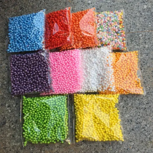 Mini Small Styrofoam Balls Slime Tiny Foam Beads Foam Filler Bottle Arts  Decoration DIY Manual Toys Gifts New Hot Sale From Xiaomei886809, $3.7